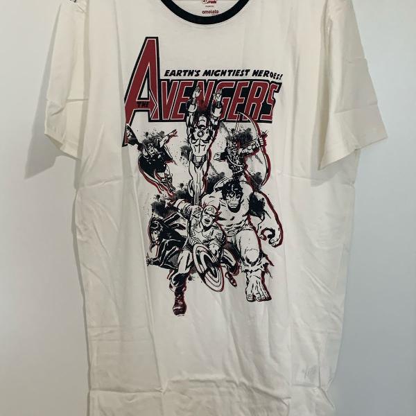 camiseta geek vingadores - tam gg