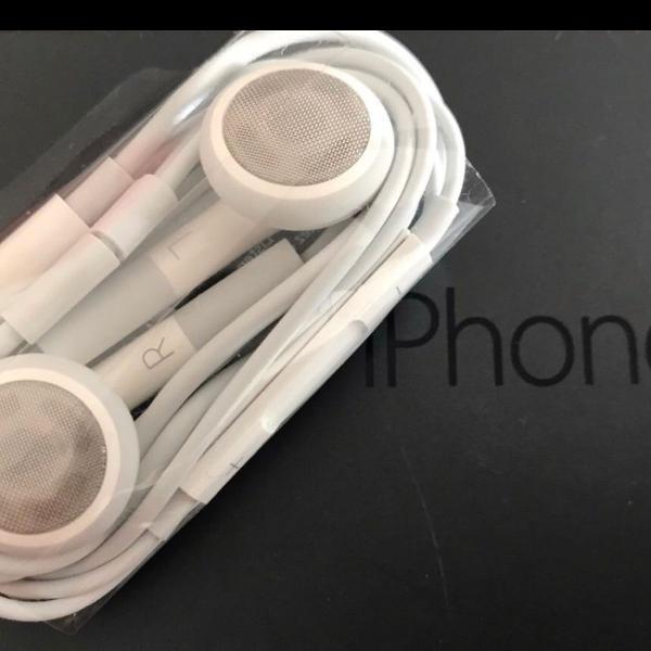 fone de ouvido apple 100%original para iphone 4-5-6
