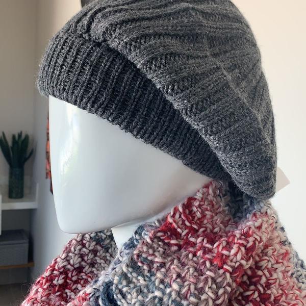 gorro de tricot unissex