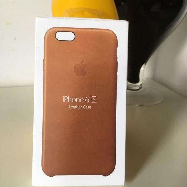 iphone 6s apple case de couro