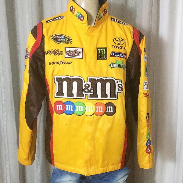 jaqueta edição especial nascar m&amp;ms