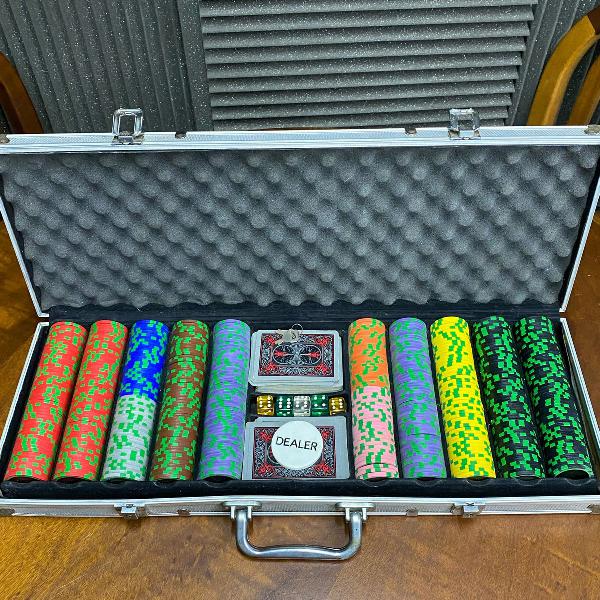 maleta poker 500 fichas