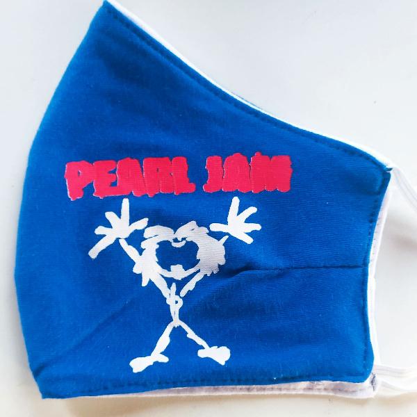 máscara de proteção rock - peral Jam azul