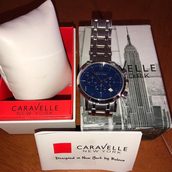 relógio caravelle new york original