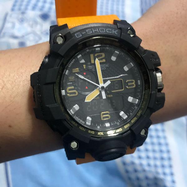 relgio g-shock amarelo