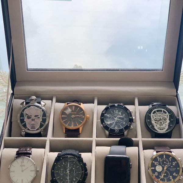 relógios variados originais