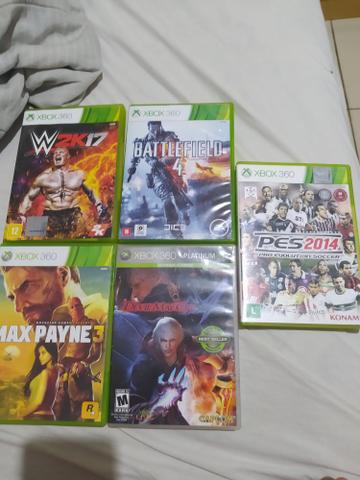 5 Jogos Xbox 360