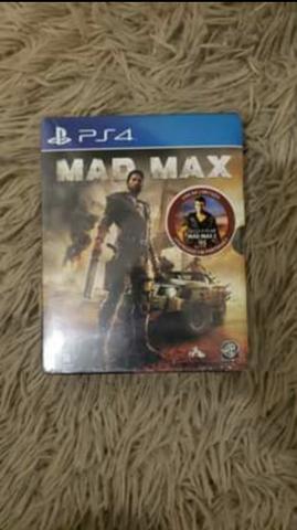 Box Jogo + Filme Blu Ray Mad Max PS4 Edição Colecionador