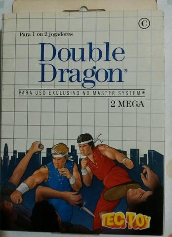 Cartucho Double Dragon 1987 orinal na caixa case com manual