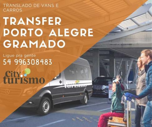 City turismo Transfer Porto Alegre para Gramado