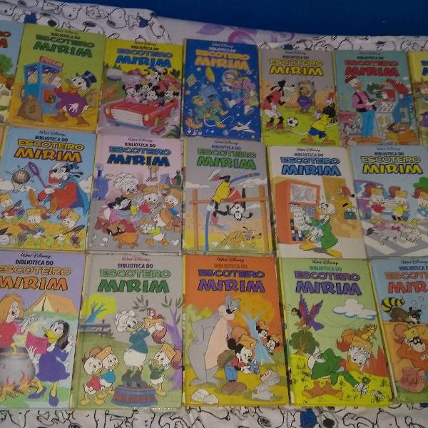 Coleção Biblioteca Escoteiro Mirim De 1985 - Disney