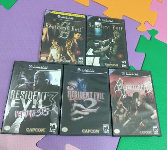 Coleção Resident Evil GameCube (5 títulos) Ler