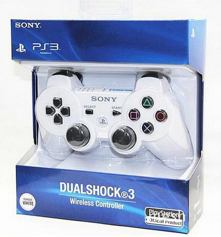 Controle Playstation 3 Joystick Sony PS3 Branco