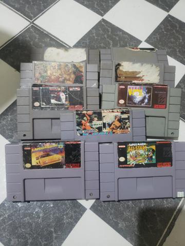 Fitas super Nintendo