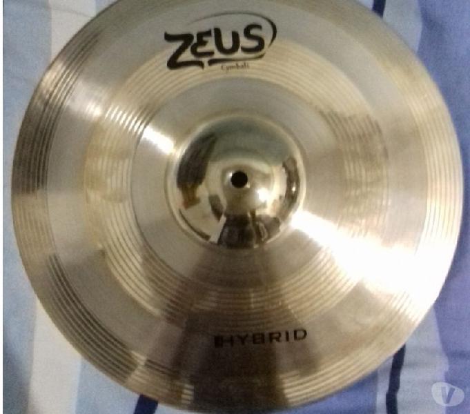 Hi hat 14" Zeus Hybrid - Novo de loja!!