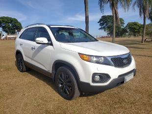 KIA SORENTO EX2 4X4 7 LUGARES 3.5 V6 BRANCA 2012 NOVA