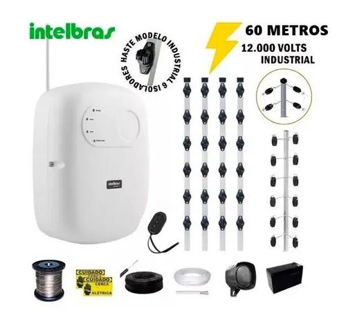 Kit P/60 M Cerca Elétrica Intelbras + Big Haste 06