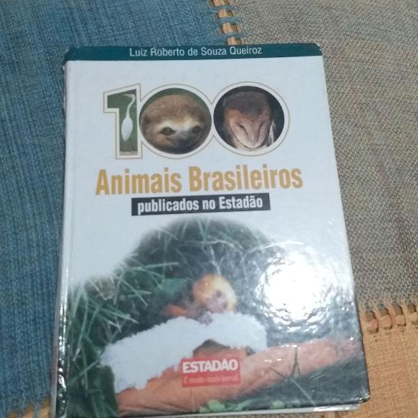 Livro 100 animais brasileiro