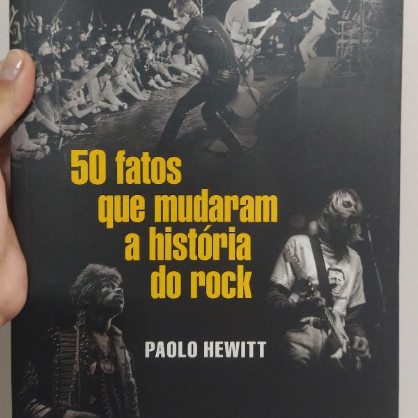 Livro 50 fatos que mudaram a história do rock