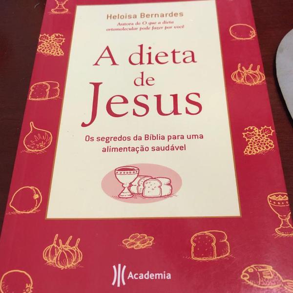 Livro A dieta de Jesus.