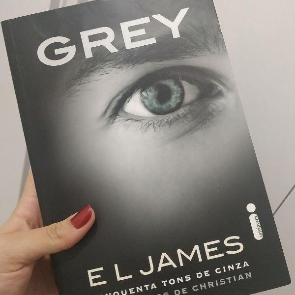 Livro Grey EL JAMES cinquenta tons de cinza