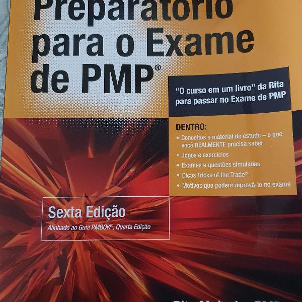 Livro Preparatório para exame PMP - sexta edição
