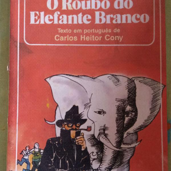 Livro o roubo do elefante branco