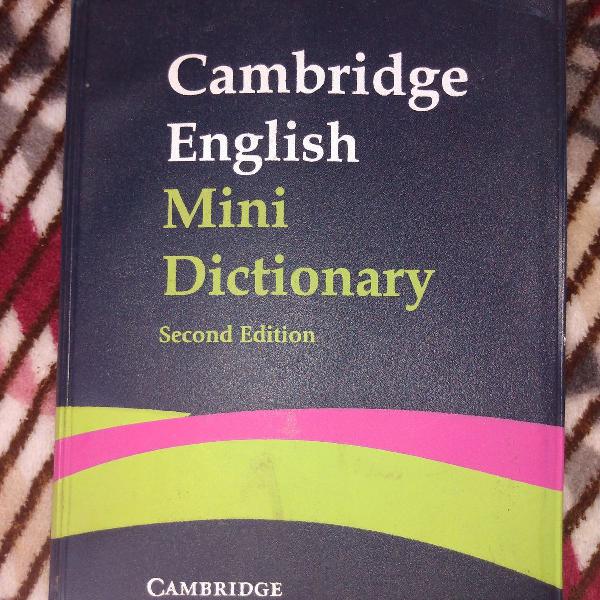 Mini dicionário Cambridge English