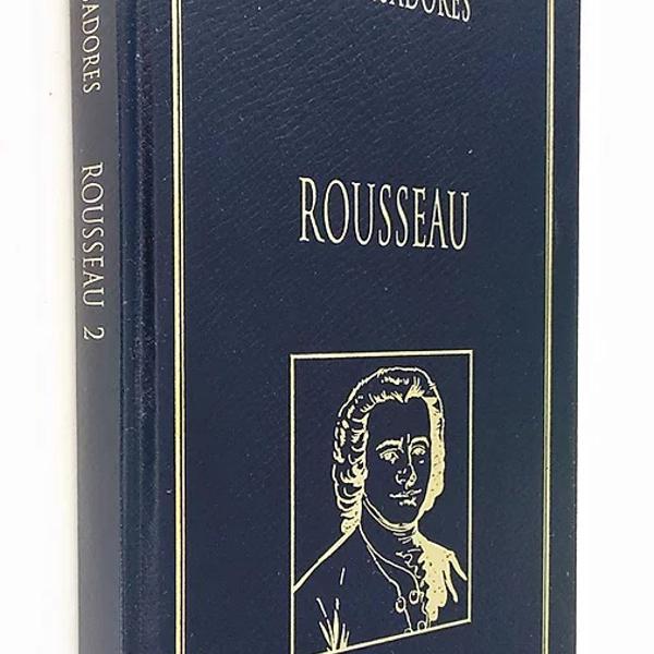 Os Pensadores - Rousseau 2 - Jean-jacques Rousseau - Capa
