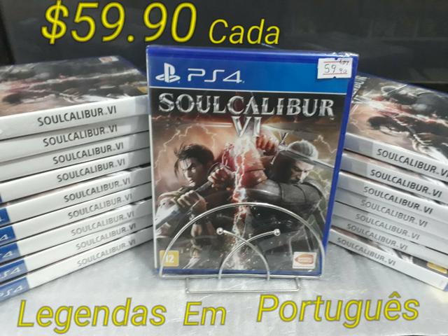 Soul calibur 6 ps4 novo