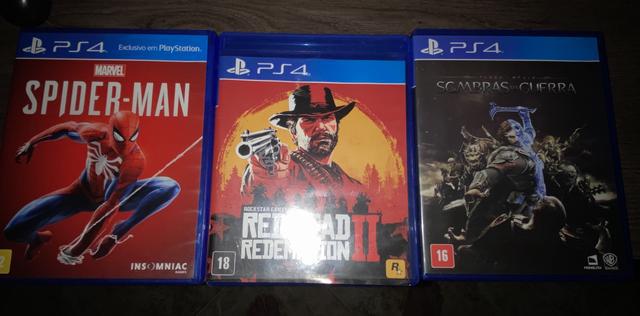 Vendo ou troco Jogos de PS4