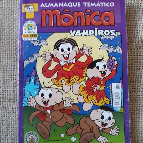 almanaque temático - mônica vampiros - n° 16