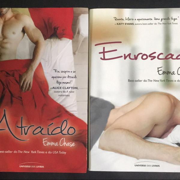 atraído. enroscado - 2 livros