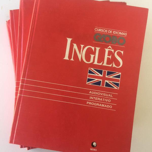 coleção curso de idiomas globo: inglês - 4 vols. (1991)