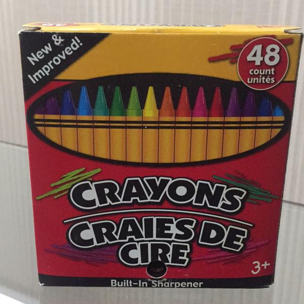 crayons 48 unidades