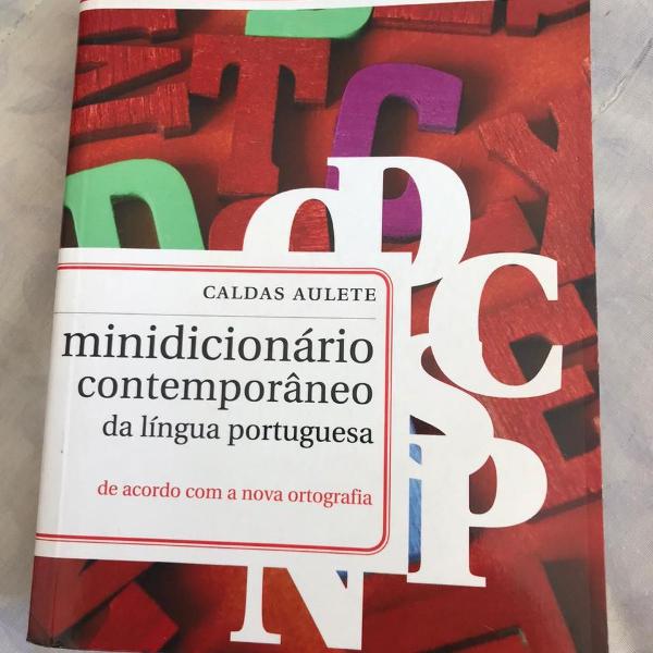 dicionário - minidicionário contemporâneo da língua