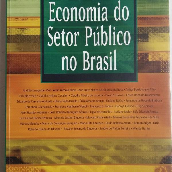 ivro economia do setor público no brasil