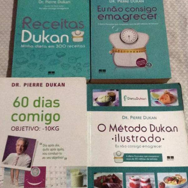 kit livros Dieta Dukan
