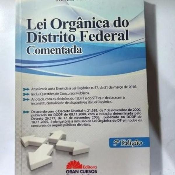 lei orgânica do distrito federal comentada