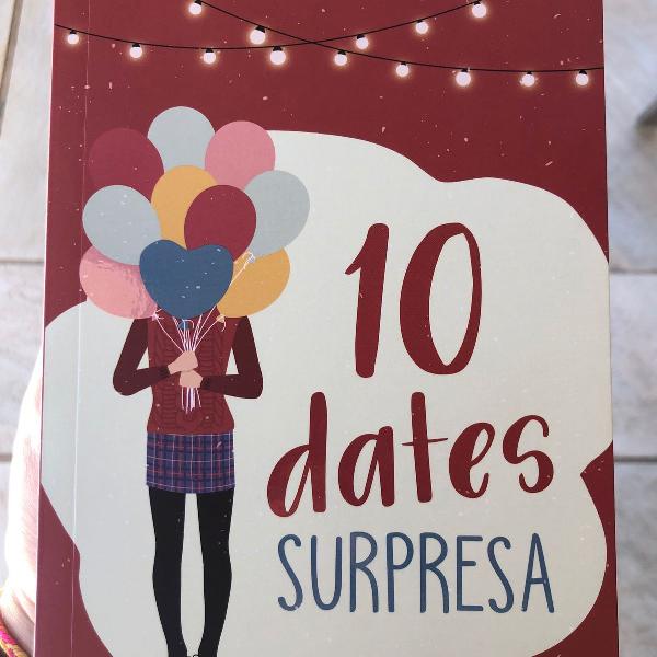 livro 10 dates surpresa