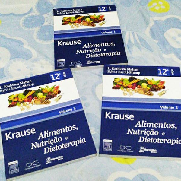 livro Alimentos, Nutrição e Dietoterapia da Krause