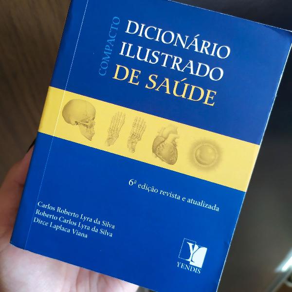 livro Dicionário ilustrado de saúde compacto