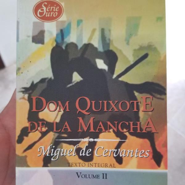 livro Dom QuixotE de la Mancha