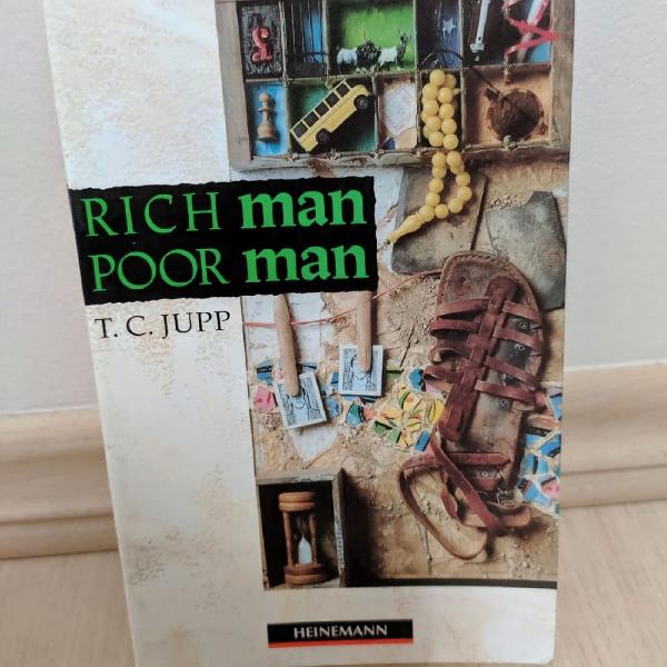 livro Rich man, poor man - T.C. JUPP - Inglês