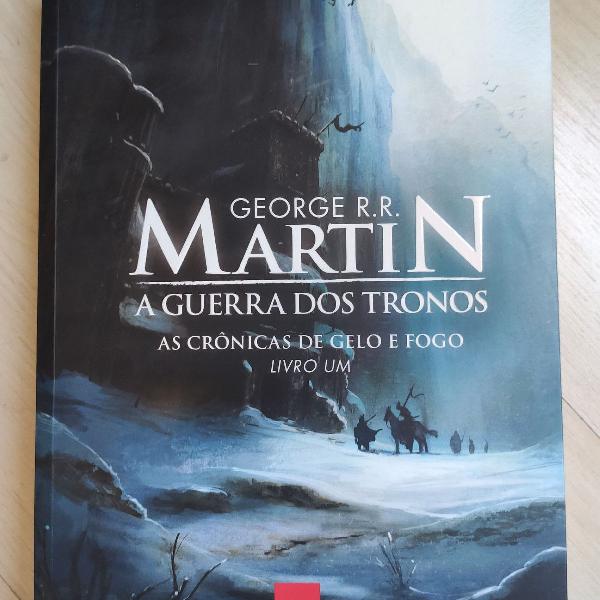 livro a guerra dos tronos - George R.R. Martin - as