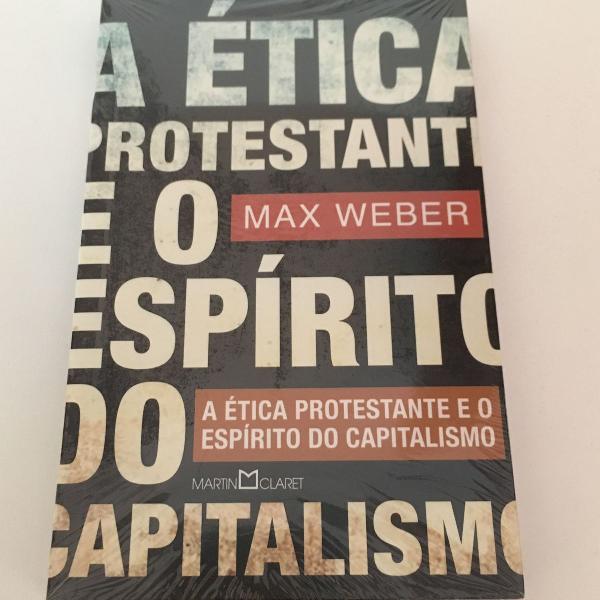 livro a ética protestante e espírito do capitalismo