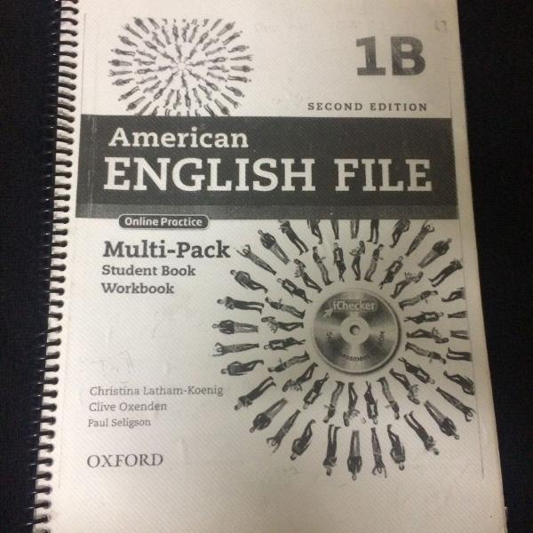livro american english file 1b, second edition