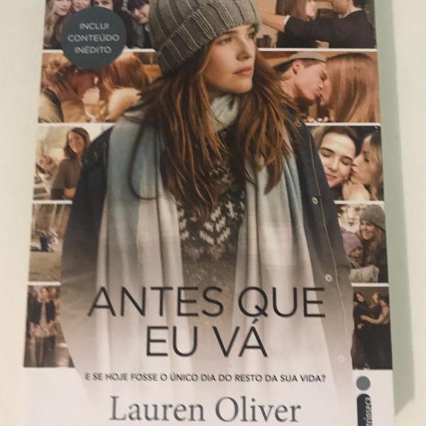 livro antes que eu vá novíssimo