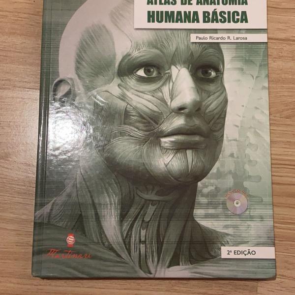 livro atlas de anatomia humana básica