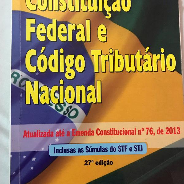 livro constituição federal para concurso público